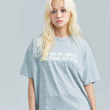 JE-クロップド丈・ロゴ SS TEE
