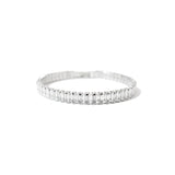 GA  Narrow StoneTennis Chain Bracelet