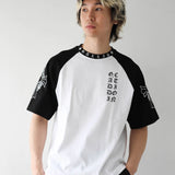 GA Raglan 刺繍&Print S/S Tee