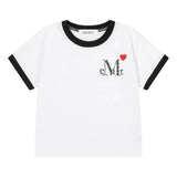 MUCENT/ムセント LOVRITS MINI HEART  LOGO リンガー SSTEE