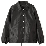 SCHOTT-LEATHER COACH JACKET