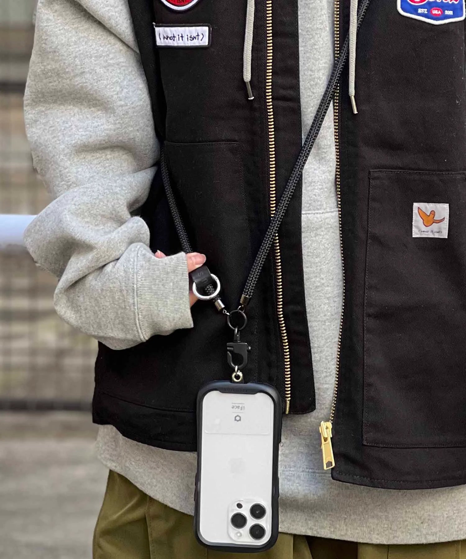 JE-USW-Tool strap/モバイルショルダーストラップ