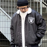WEB限定 JH Design reversible nylon ＆pu jacket/ナイロンリバーシブルジャケット