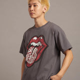 B-TRS PRINT&LINESTONE SS TEE