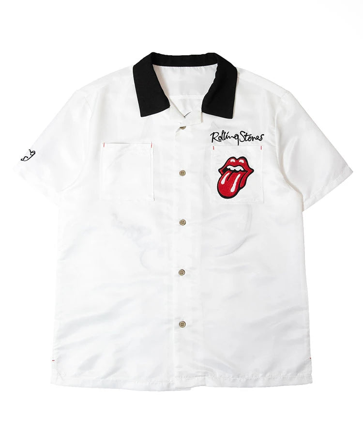 TRS ANIMAL PATCH WORK BOWLING SS SHIRTS