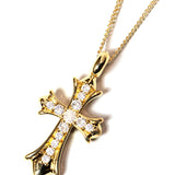 GA MEDIUM-CROSS NECKLACE