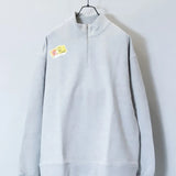 FOTL×JM-Logo Half zip Sweat