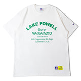 RUSSELLxGary LAKE POWELL Heavy Cotton Jersey S/S T