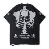 VANSON×MASTERMIND WORLD/バンソン×マスターマインドワールド ダメージ サーマルSSTEE REGULAR FIT
