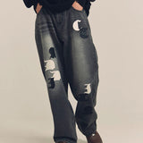 GA O.E-APPLIQUE BUGGY JEAN