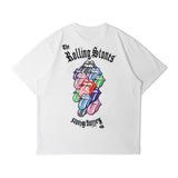 【The Rolling Stones×JACKROSE】カラーリップス&タン SSTEE