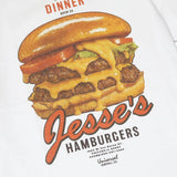 UNIVERSAL OVERALL/ユニバーサルオーバーオール HAMBURGER SS TEE