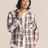 JE HEAVY FLANNEL CHECK WORK SHIRTS