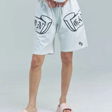 GA Glitter Emblem Shorts