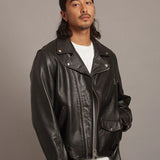 JE LAMB LEATHER DOUBLE RIDERS 24