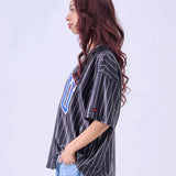 FUBU/フブ Patch V Neck S/S T-Shirts