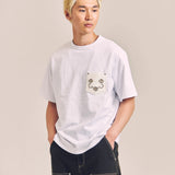 SCHOTT-DEER STUDS T-SHIRT FLOWER