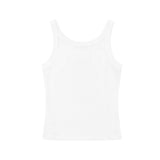 MUCENT/ムセント CROSS LEATHER PATCH SLEEVELESS