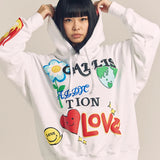 GA 裏毛-POP MOTIF HOODIE