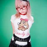 GALFY/ガルフィー キラピカラブリィ SS Tee