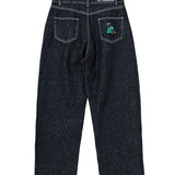 TM RITUAL SECT LOOSE STRAIGHT DENIM PANTS