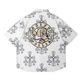 【GALFY×GALLIS ADDICTION】別注十字架わんわん柄SSシャツ