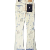VALABASAS/ヴァラバサス Shed Stacked Light Bleach Blue