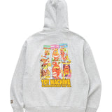 TOY MACHINE DOLLS SWEAT PARKA