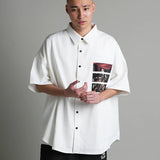 GA 絵画-SPLIT  S/S SHIRT