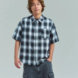 GA Glitter Check S/S Shirt
