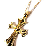 GA MEDIUM-CROSS NECKLACE