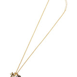 GA STAR-CROSS-COIN NECKLACE