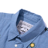POLeR/ポーラー EMB POCKET CHAMBRAY L/S SHIRTS