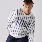 FUBU-Stripe Knit Pullover