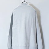 FOTL×JM-Logo Half zip Sweat
