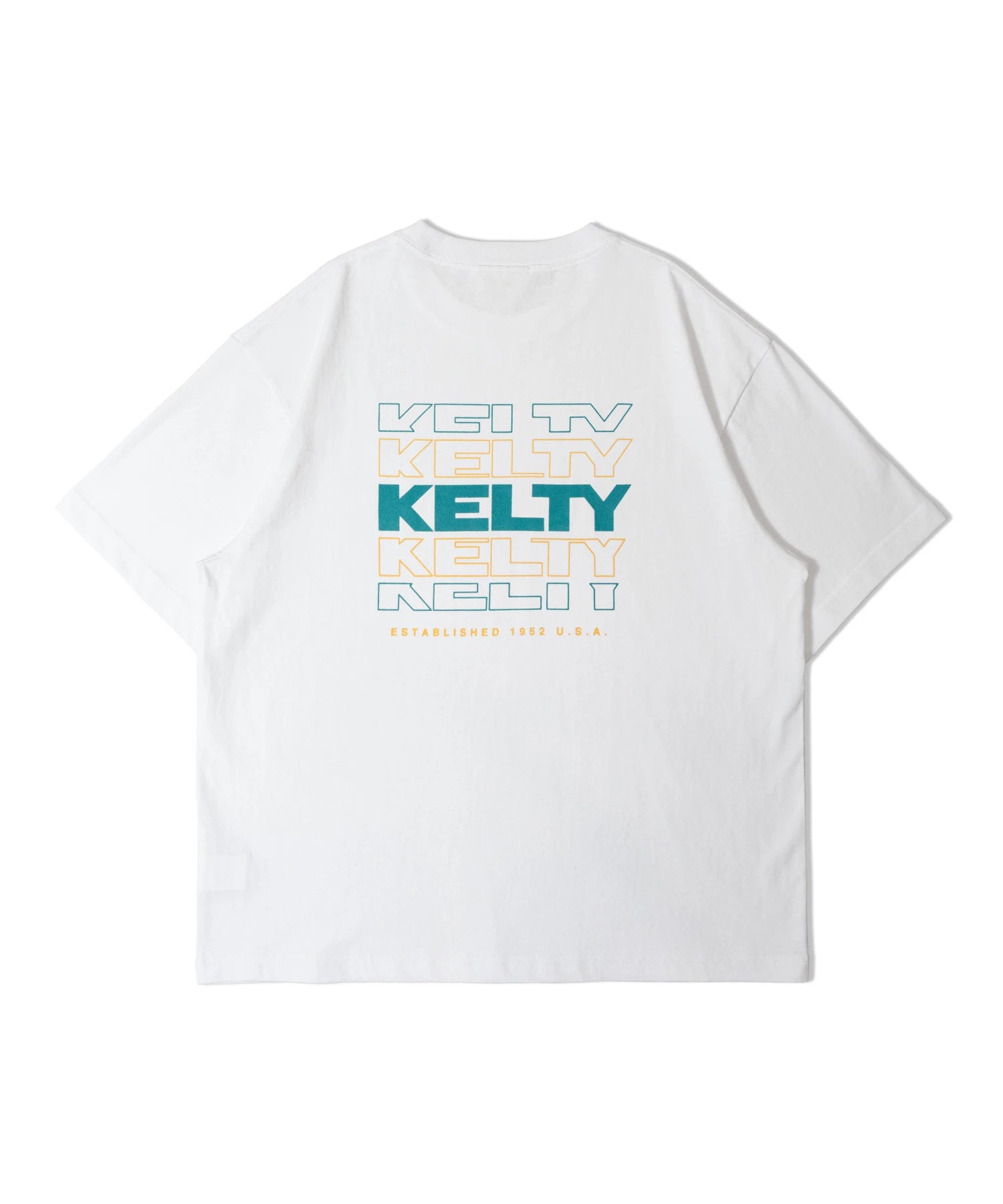 KELTY/ケルティ BACK TYPO LOGO S/S T-SHIRT