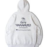 RUSSELLxGARY YAMAMOTO BACK LOGO HOODIE