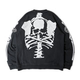 VANSON×MASTERMIND WORLD/バンソン×マスターマインドワールド ダメージ 裏毛クルーネック スウェット REGULAR FIT
