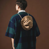 ANGLAN-Stripe Wappen PK Half Shirt