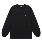 NANGA ECO HYBRID BOX LOGO EMBROIDERY L/S TEE