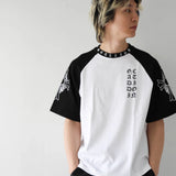 GA Raglan 刺繍&Print S/S Tee
