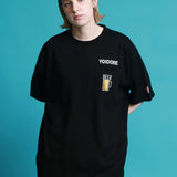 YOIDORE/酔いどれ サメ乾杯ポケット S/S TEE