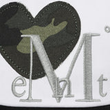 MUCENT/ムセント SIGNATURE HEART PATCHBALL CAP