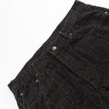 SUPPLIER/サプライヤー Multiple Cross Leather Patch Baggy Denim