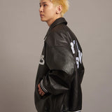 FIRST DOWN USA限定 PU Varsity JKT