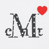 MUCENT/ムセント LOVRITS MINI HEART  LOGO リンガー SSTEE