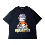 GA×BETTY-FRONT SITイラスト TEE