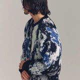 JE スプラッシュジャガードクルーニット