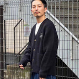 WEB限定 RVCA WORK SCRIPT CARDIGUN