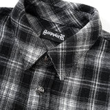 SUPPLIER/サプライヤー Cross Rhinestone Flannel Check Shirt LS